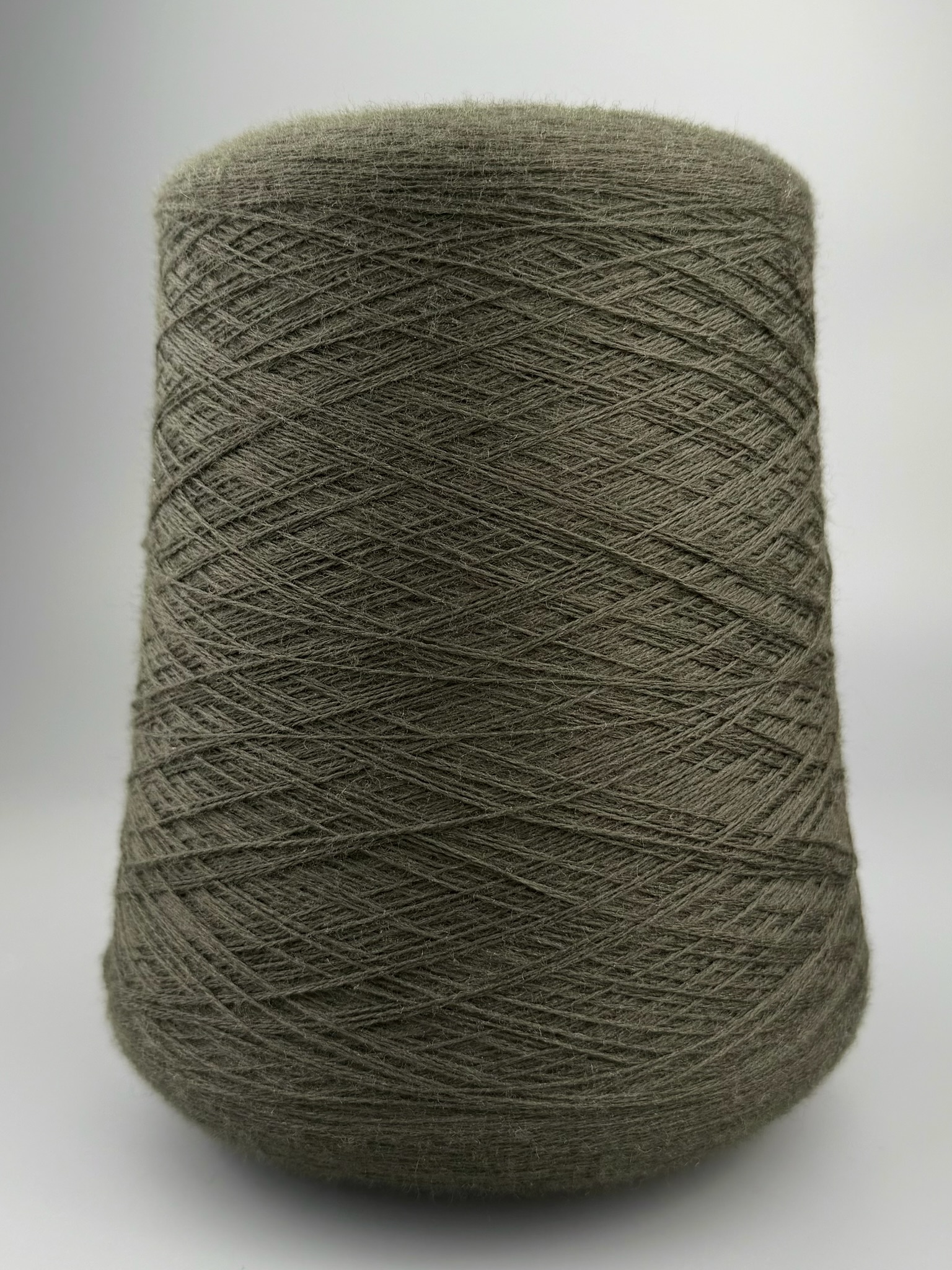 Zegna Baruffa Cashwool 2/30 – Extrafeines Merinogarn Dunkles Olivgrün 246643 foto 2